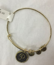 Load image into Gallery viewer, Bracelet Initial Bangles Gold