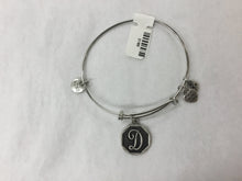 Load image into Gallery viewer, Bracelet Initial Bangle Silver