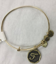 Load image into Gallery viewer, Bracelet Initial Bangles Gold