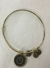 Load image into Gallery viewer, Bracelet Initial Bangles Gold