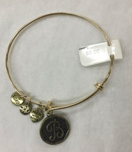 Load image into Gallery viewer, Bracelet Initial Bangles Gold