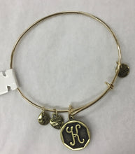 Load image into Gallery viewer, Bracelet Initial Bangles Gold
