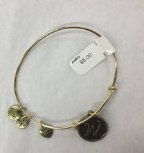 Load image into Gallery viewer, Bracelet Initial Bangles Gold