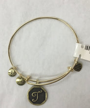 Load image into Gallery viewer, Bracelet Initial Bangles Gold