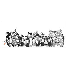 Load image into Gallery viewer, Tenugui (Japanese Towel) Animal Print
