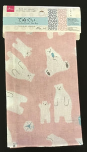 Tenugui (Japanese Towel) Animal Print