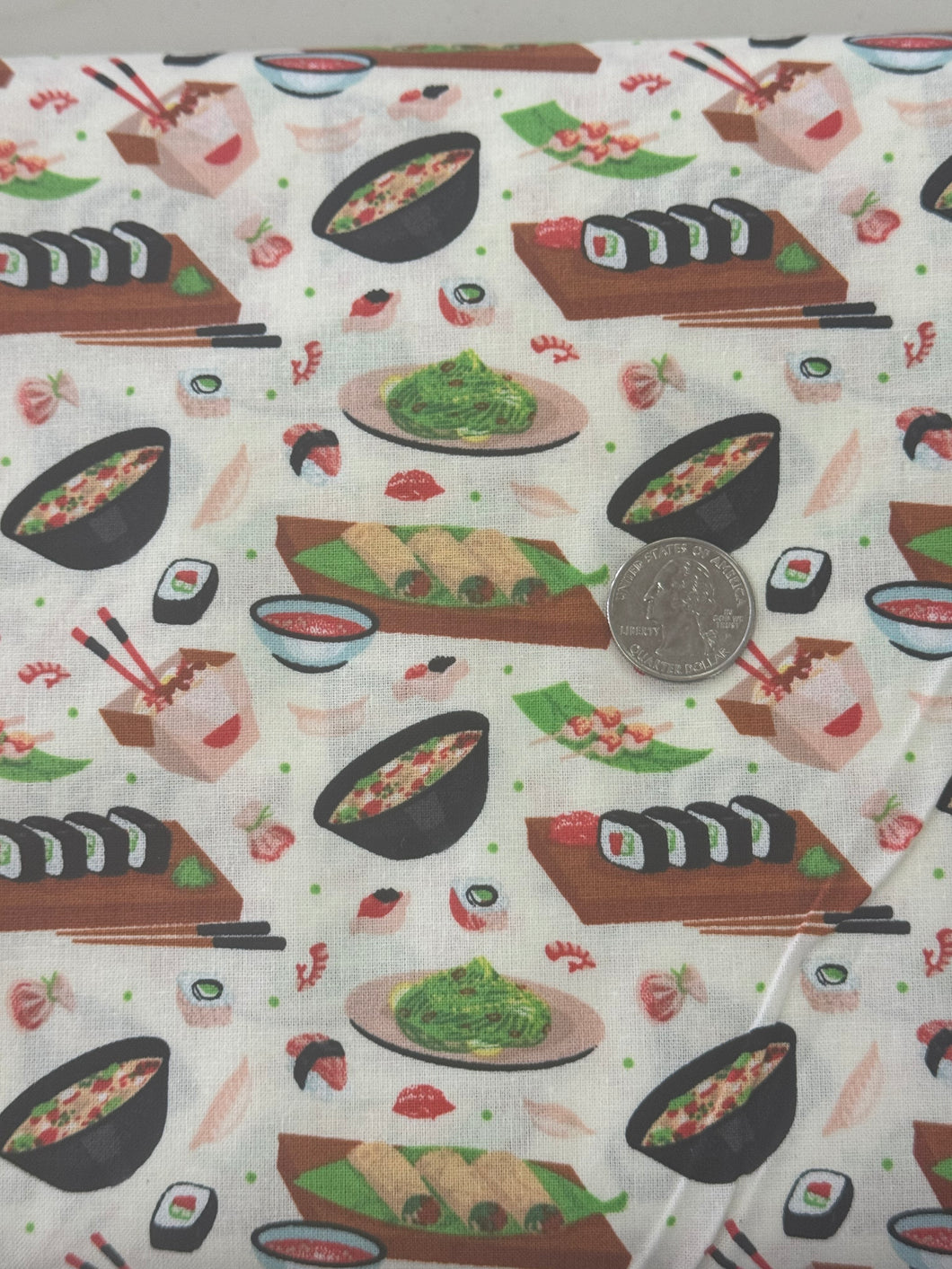 Fabric Ramen and Sushi