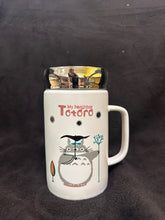 Load image into Gallery viewer, Totoro Mug with silver lid
