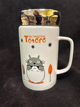 Load image into Gallery viewer, Totoro Mug with silver lid
