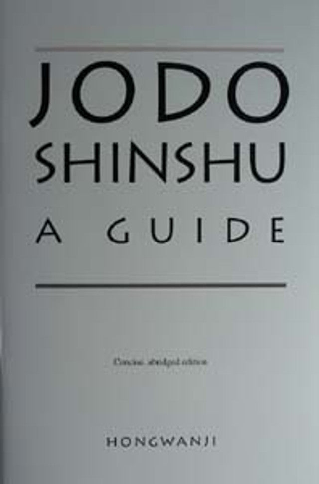 Jodo Shinshu - a guide