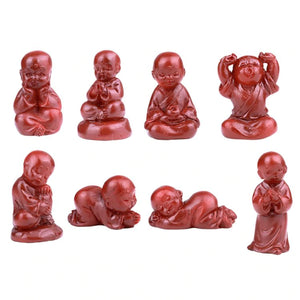 Small Monk Set of 8