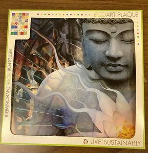 Buddha EcoArt Plaque