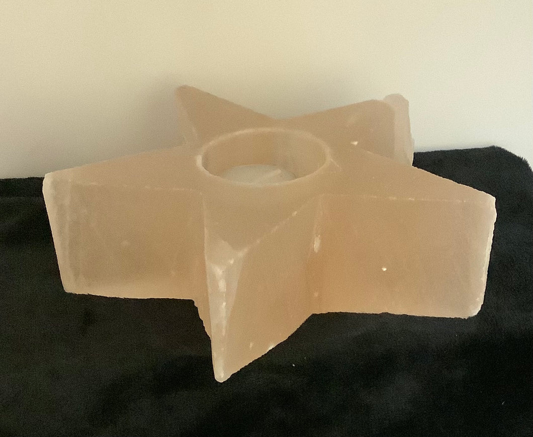 Salt Rock Tea Light Holder