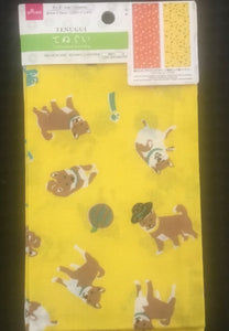 Tenugui (Japanese Towel) Animal Print