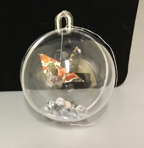 Christmas Ornaments Small - Crane and Kokeshi Doll
